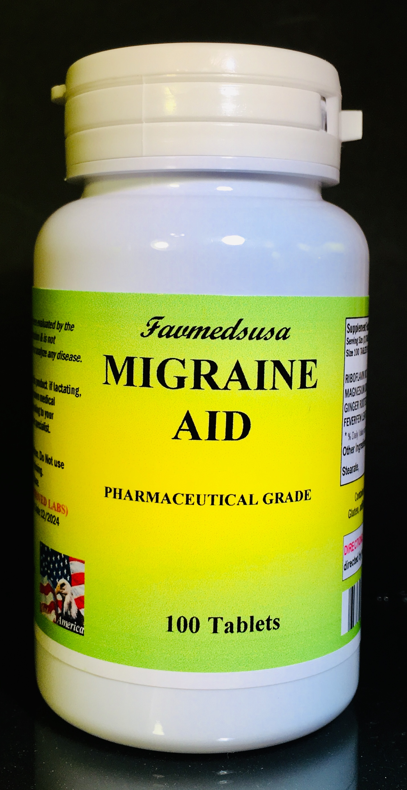 Migraine Aid - 100 tablets